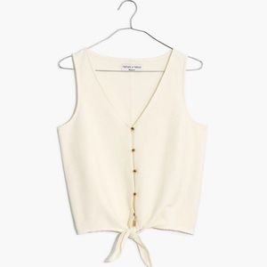 Madewell Button Tank Top